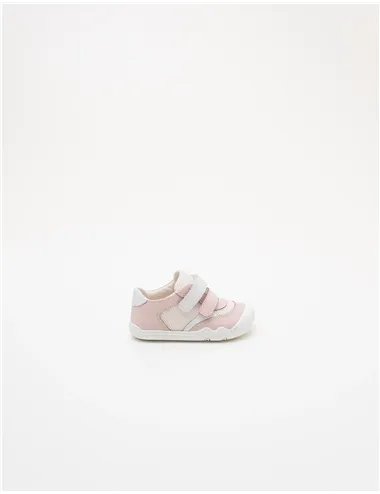 Sneakers bambina Steppieup rosa bianco