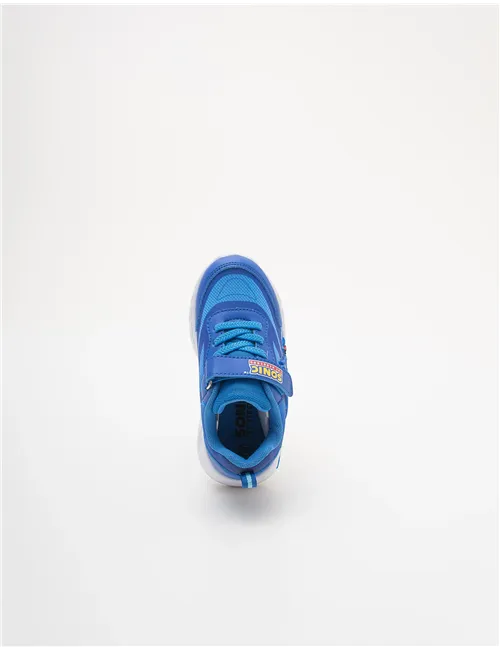 Sneakers bambino Sonic blu con luci