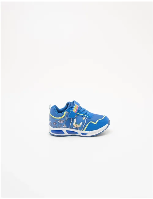 Sneakers bambino Sonic royal blue con luci