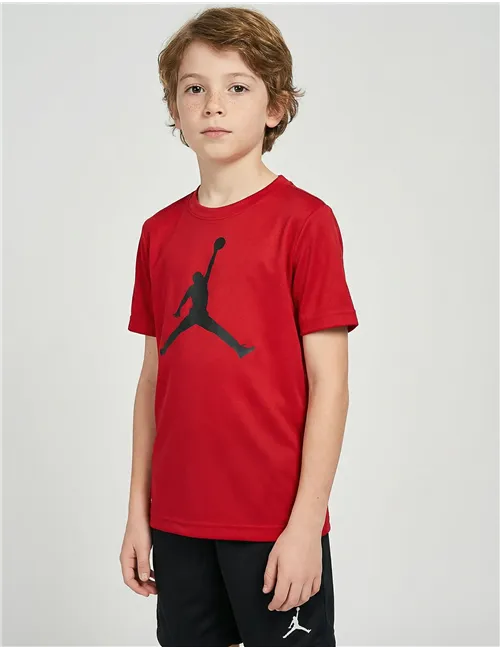 T-shirt bambino Jumpman rosso