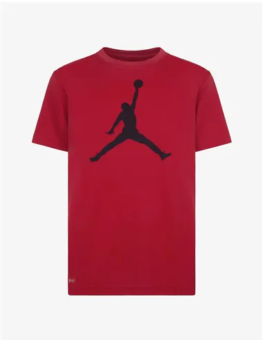 T-shirt bambino Jumpman rosso