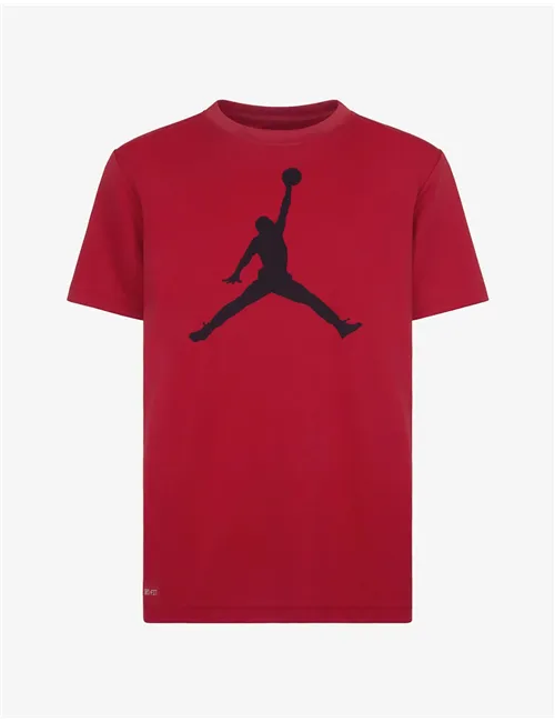 T-shirt bambino Jumpman rosso