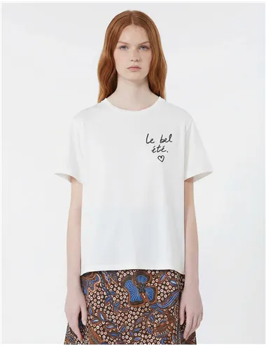 T-shirt donna Bora bianco