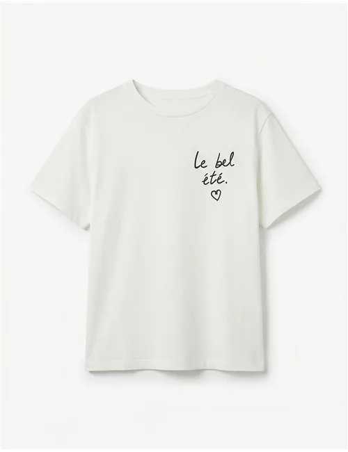 T-shirt donna Bora bianco