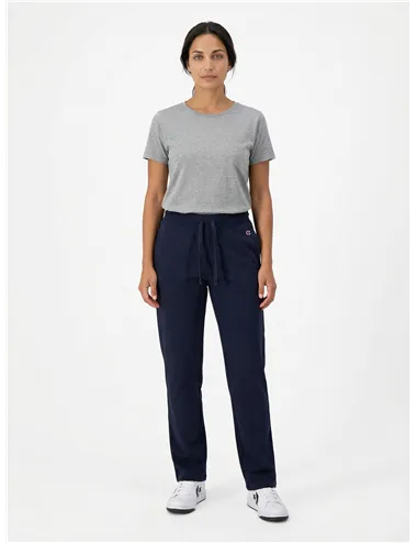 Pantaloni donna Icons cotone blu