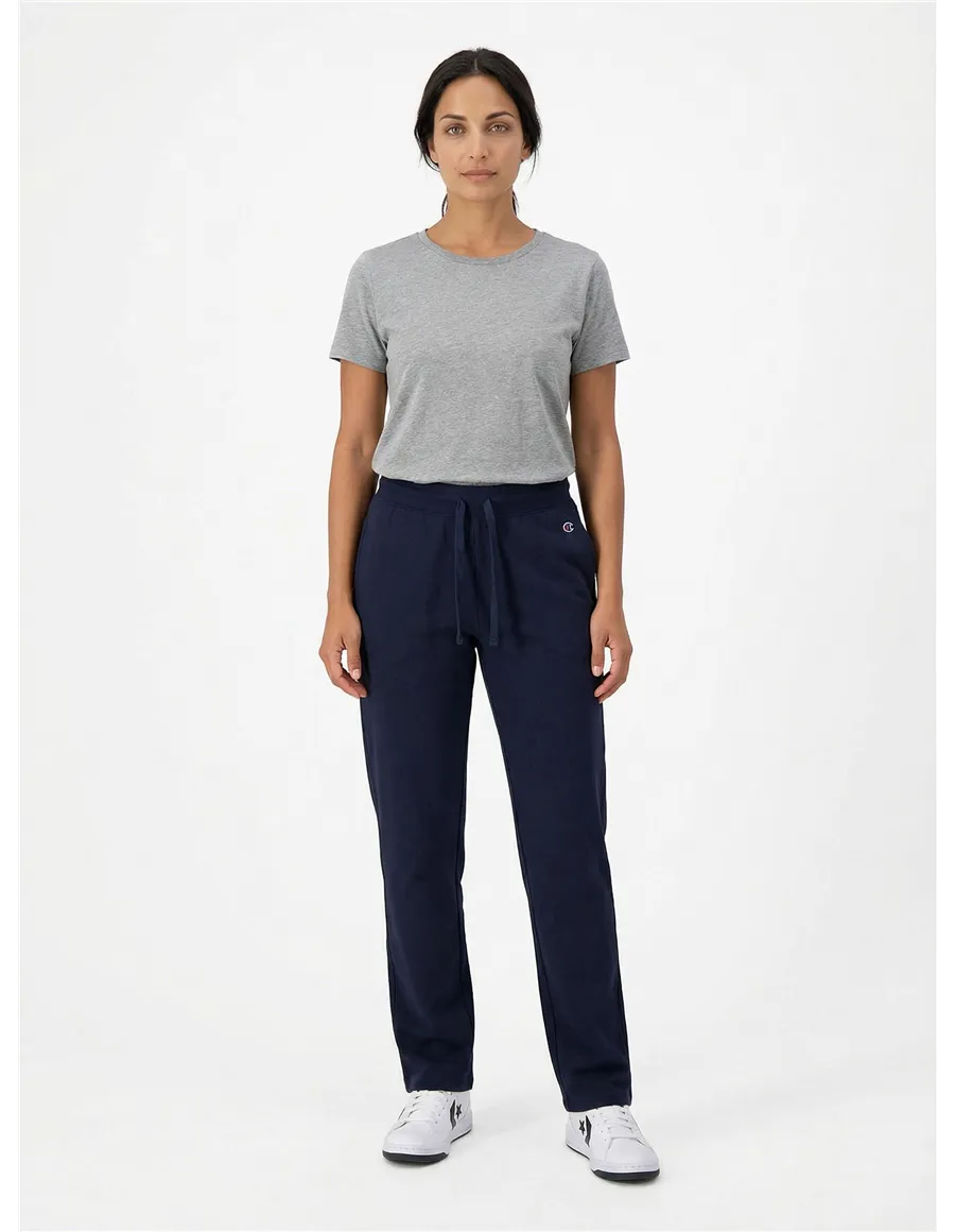 Pantaloni donna Icons cotone blu