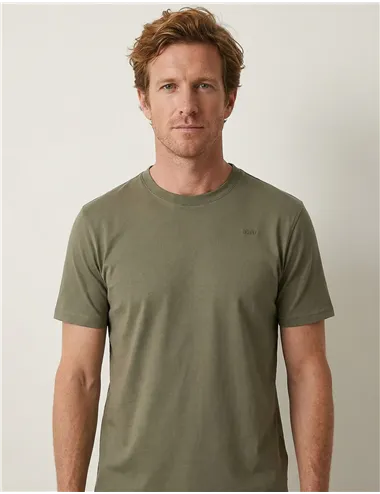 T-shirt uomo Odom verde militare