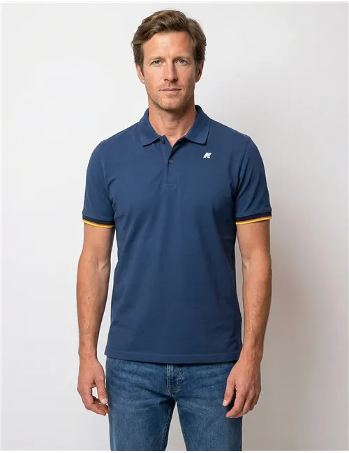Polo uomo Vincent blu
