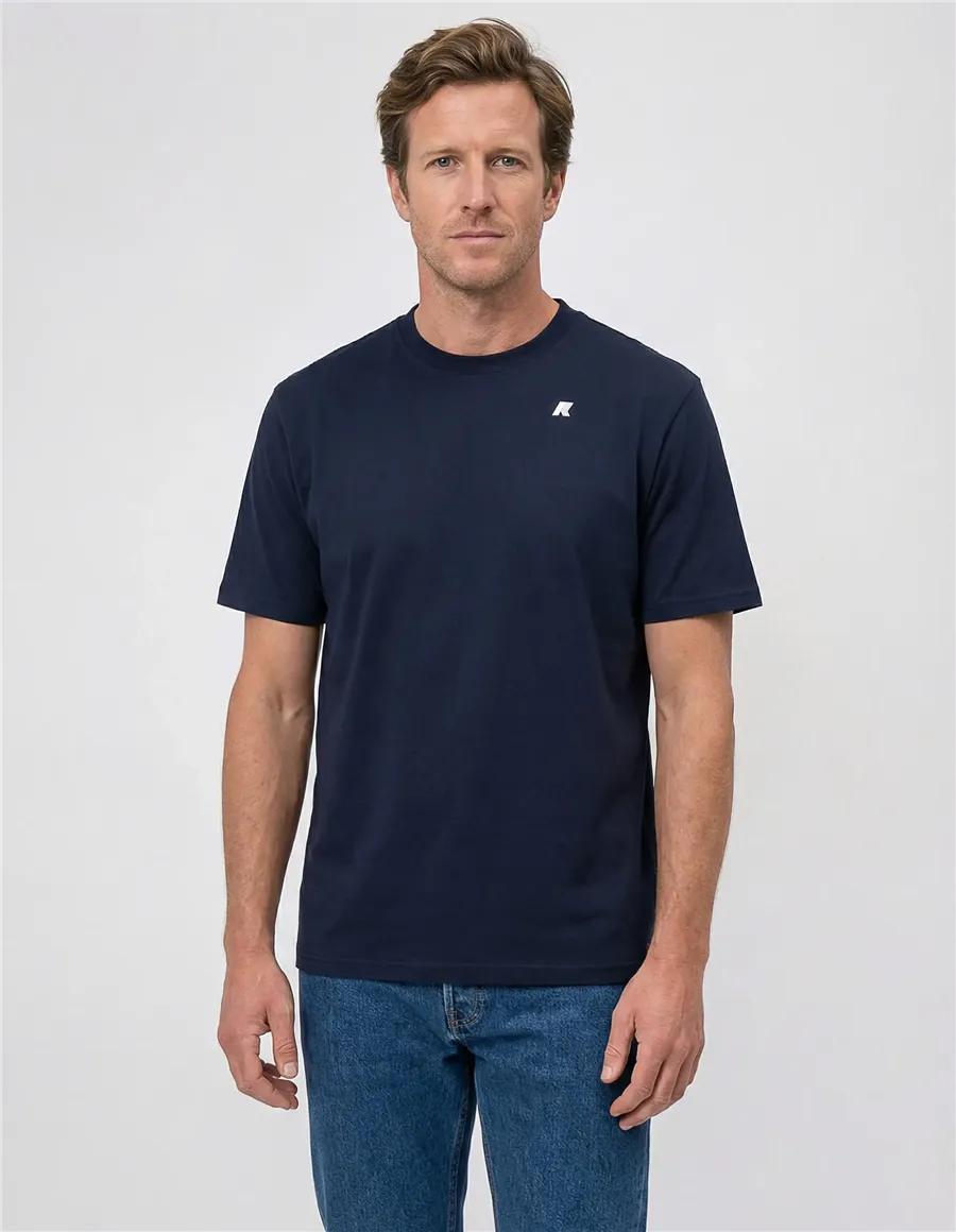 T-shirt uomo Solo blu