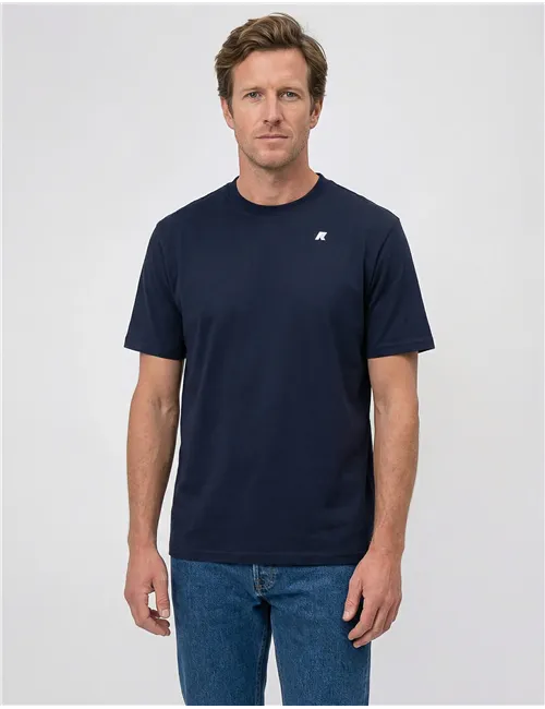 T-shirt uomo Solo blu