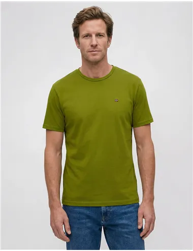T-shirt uomo Salis verde oliva