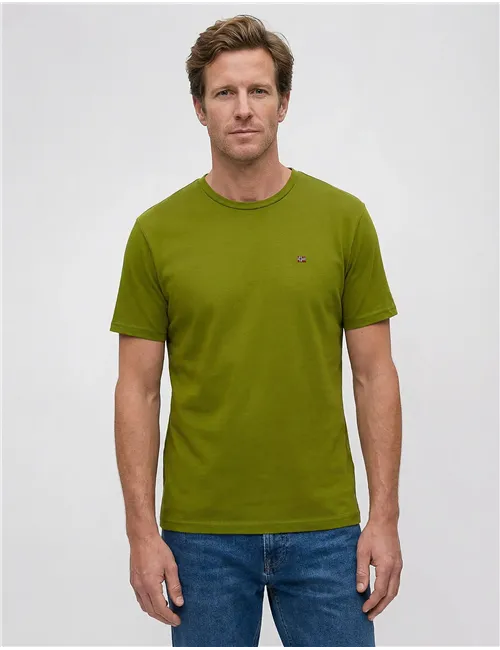 T-shirt uomo Salis verde oliva