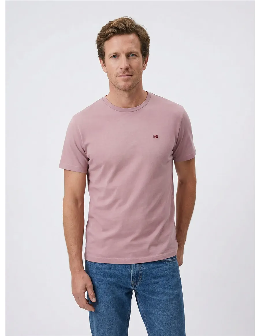 T-shirt uomo Salis rosa