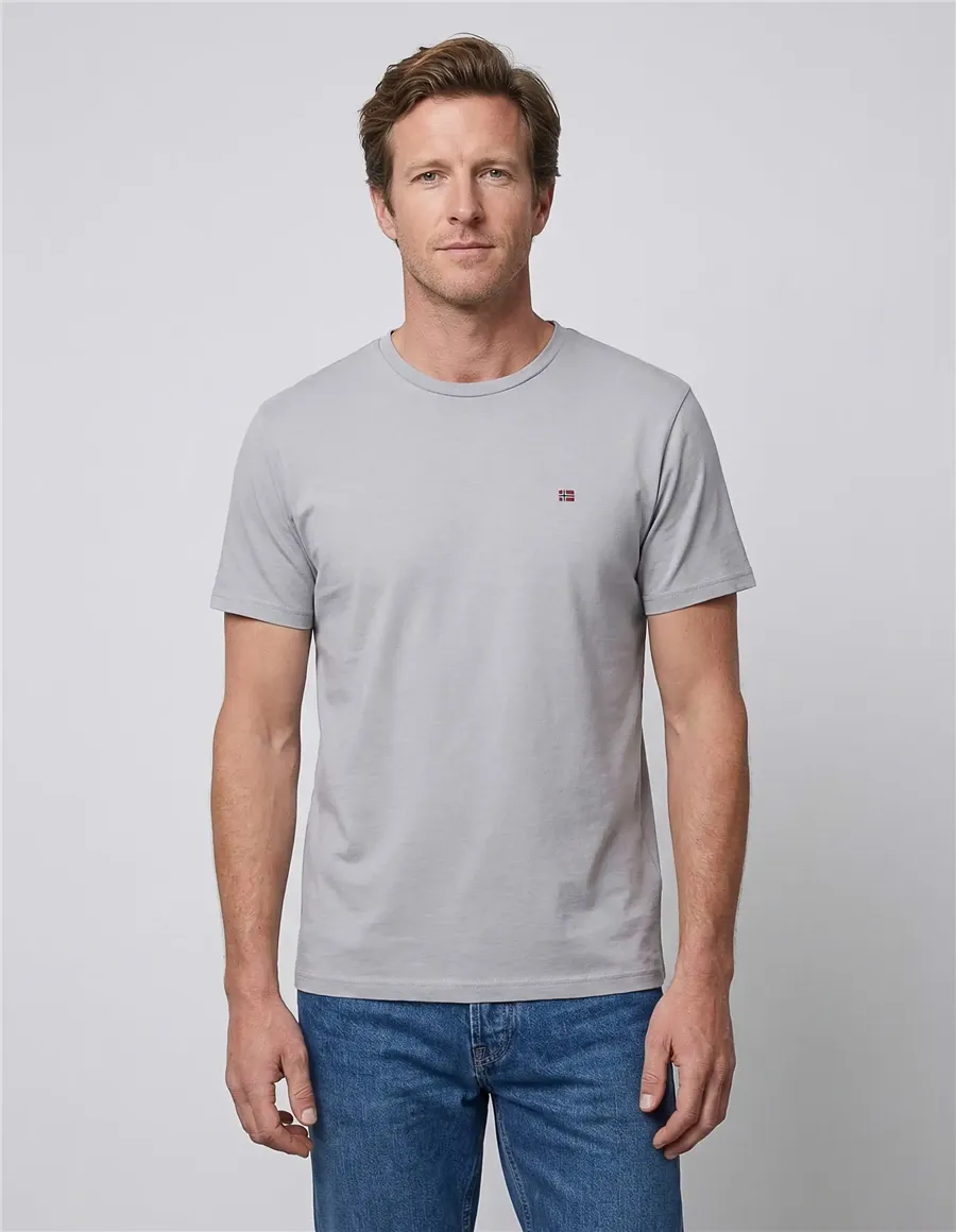 T-shirt uomo Salis grigio