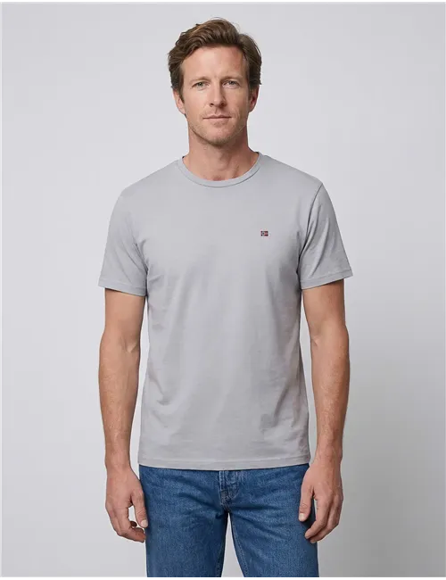 T-shirt uomo Salis grigio