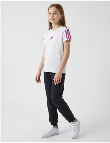 T‑shirt bambina Essentials bianco