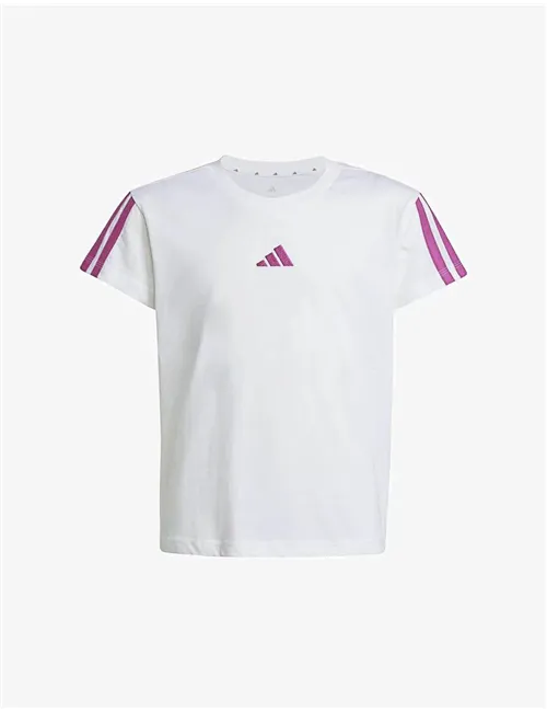 T‑shirt bambina Essentials bianco