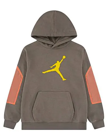 Felpa con cappuccio bambino Hike Mike grigio