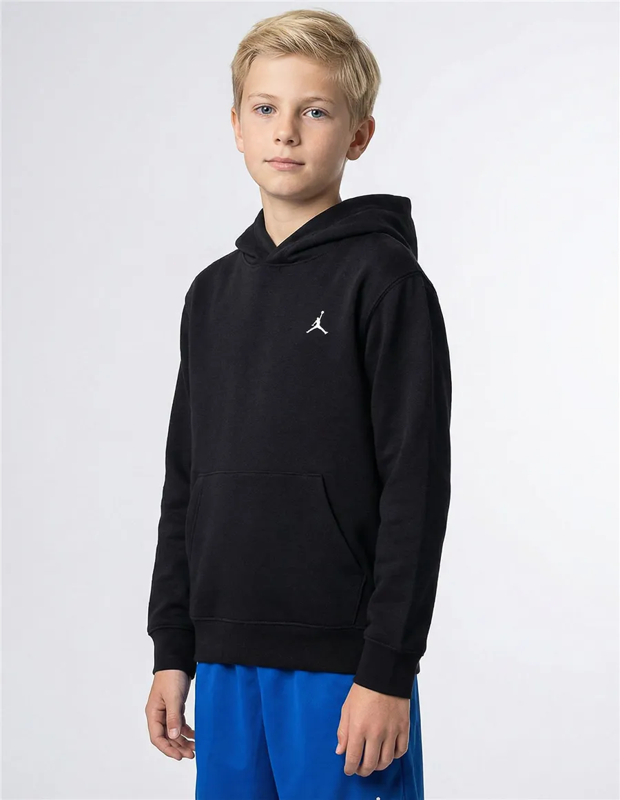 Felpa con cappuccio ragazzo Brooklyn nero