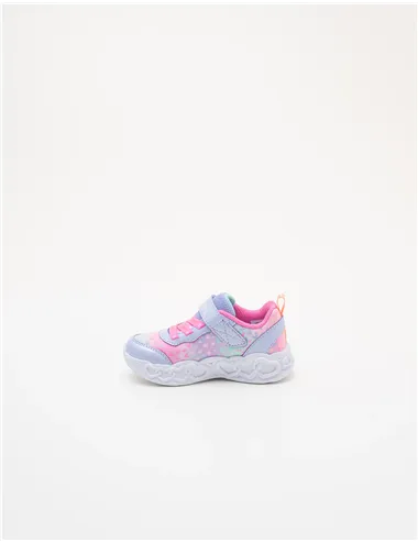 Sneakers bambina Infinite Heart Lights lilla
