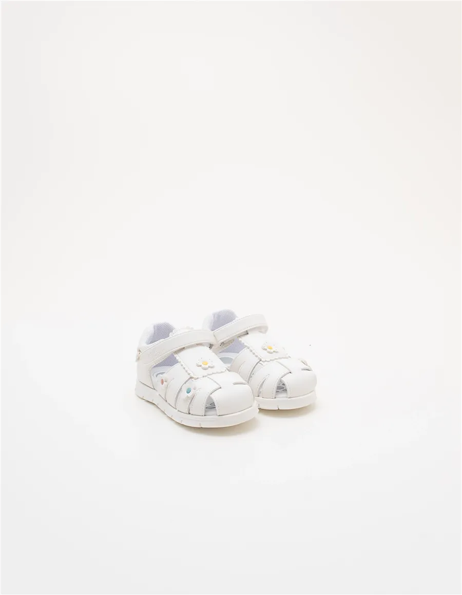 Sandali bambina Foggy bianco