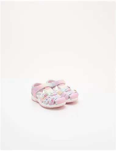 Sandali bambina Ferrara rosa