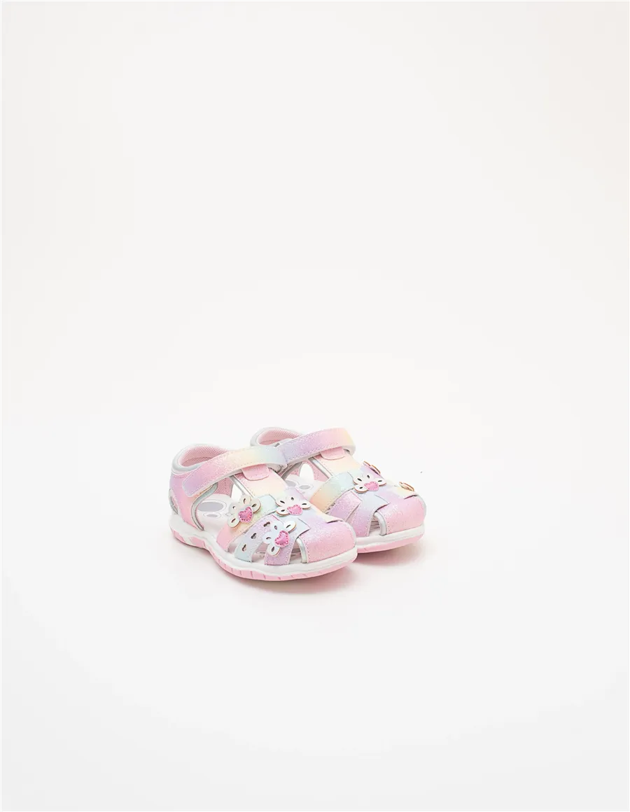 Sandali bambina Ferrara rosa