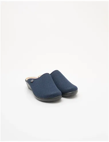 Ciabatte donna Mesh blu