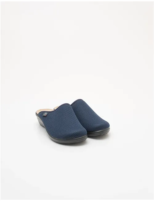 Ciabatte donna Mesh blu