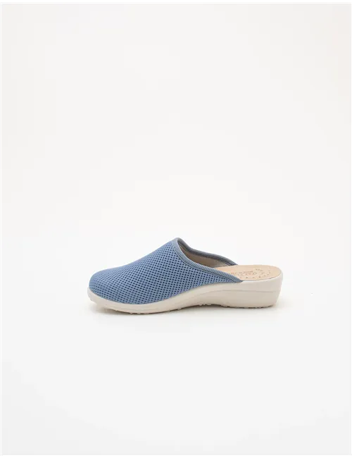 Ciabatte donna Mesh azzurro