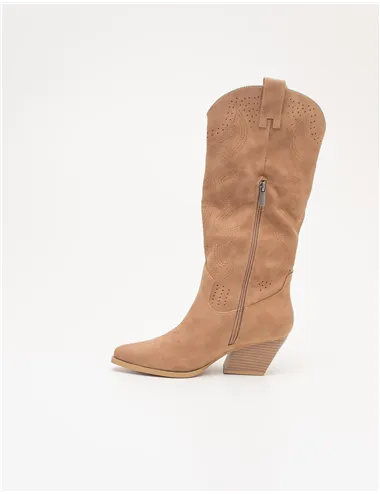 Stivali texani donna Texano marrone