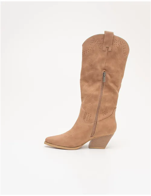 Stivali texani donna Texano marrone