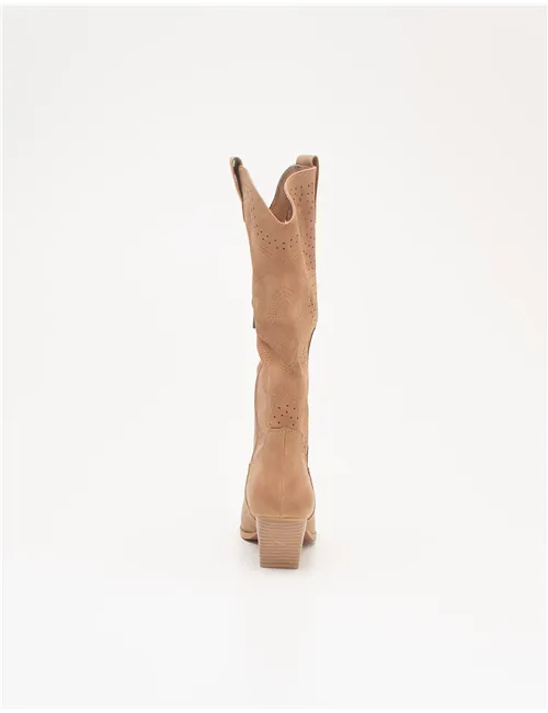 Stivali texani donna Texano marrone