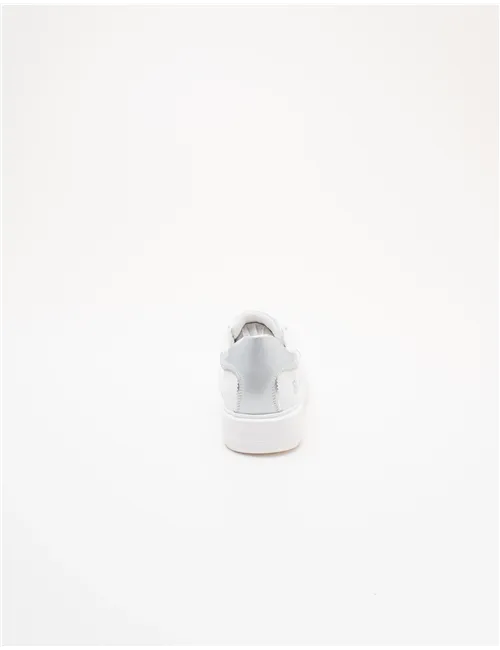 Sneakers donna Platform bianco