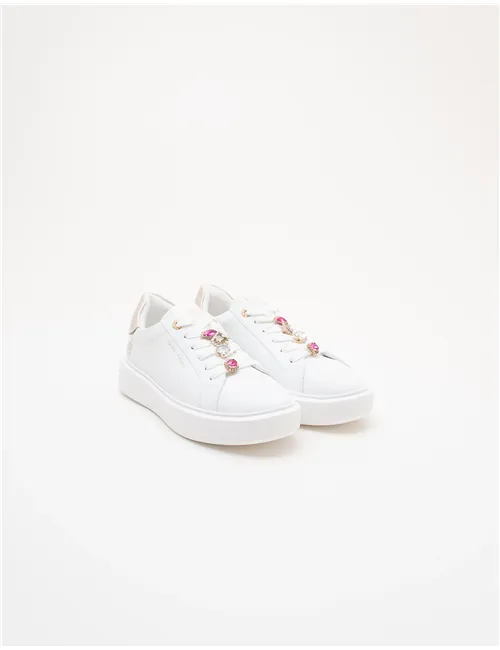 Sneakers donna Platform bianco