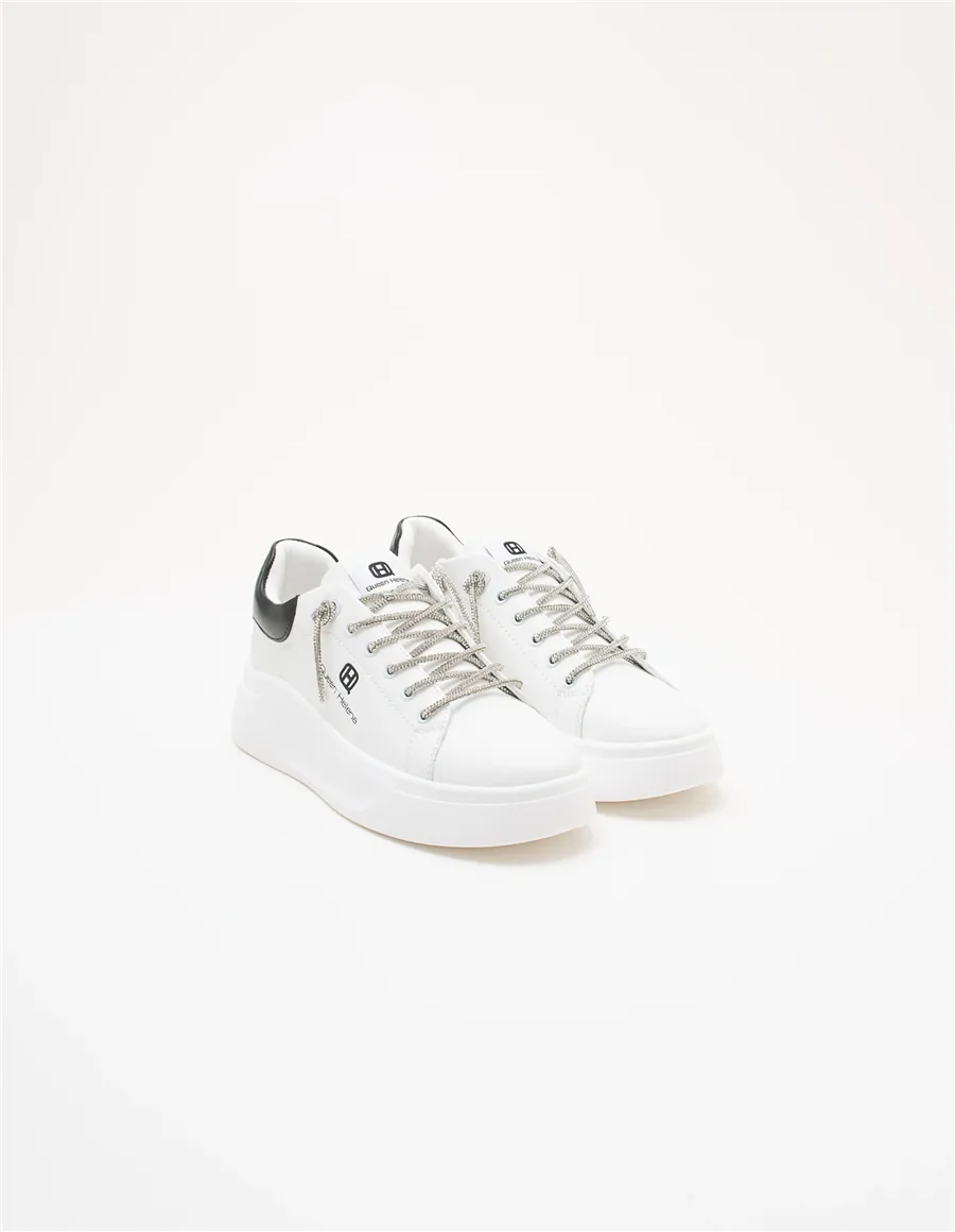 Sneakers donna Platform bianco