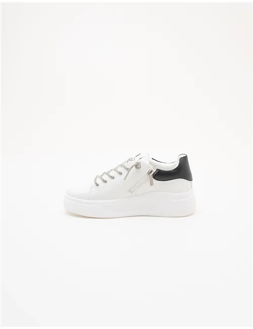 Sneakers donna Platform bianco