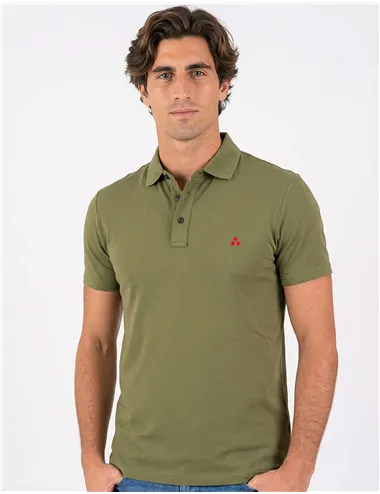 Polo uomo Zeno verde oliva