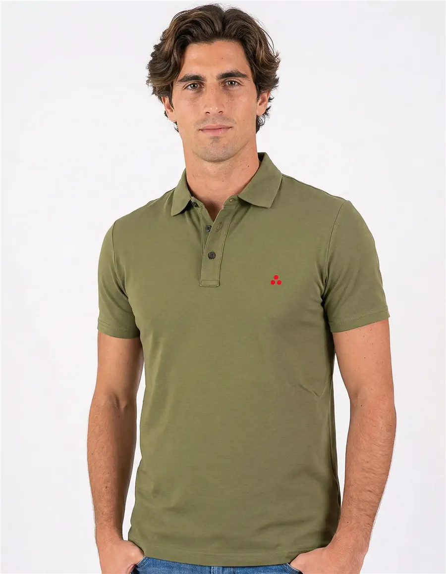 Polo uomo Zeno verde oliva