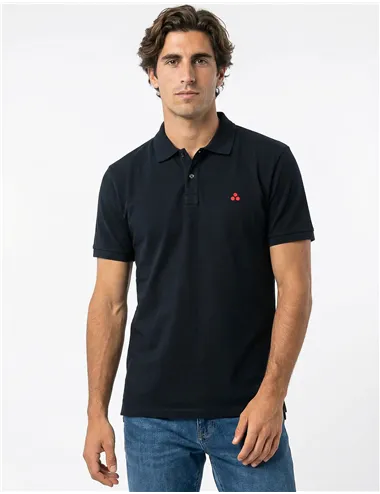 Polo uomo Zeno nero