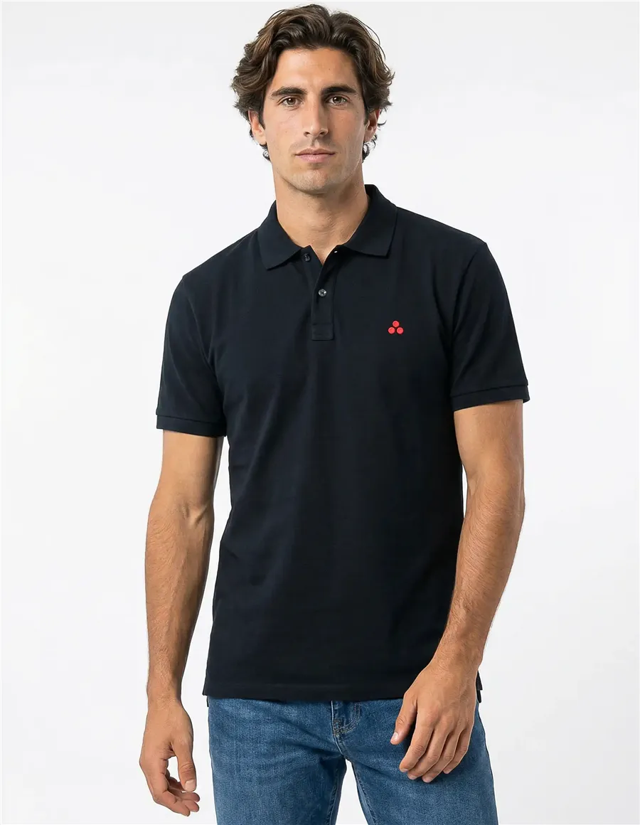 Polo uomo Zeno nero