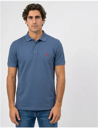 Polo uomo Zeno blu aviatore