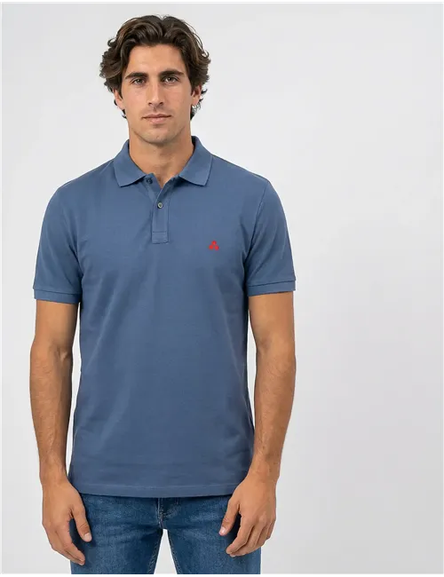 Polo uomo Zeno blu aviatore