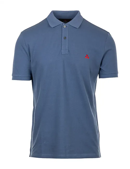 Polo uomo Zeno blu aviatore