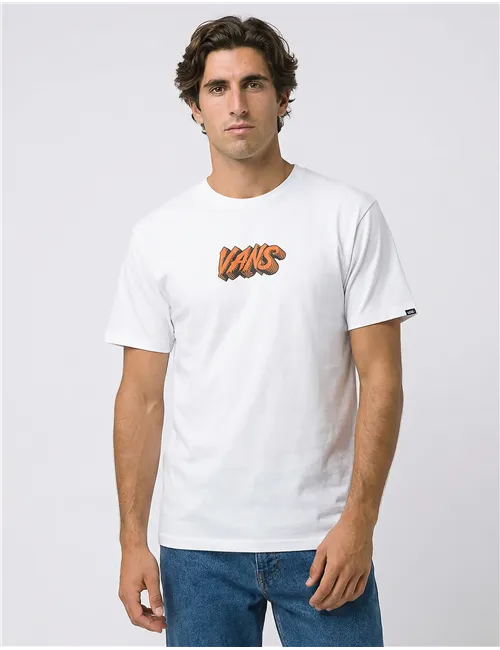 T‑shirt uomo Stone Swirl bianco