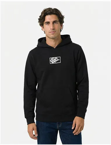 Felpa Uomo Tessuto misto Nero-Bianco