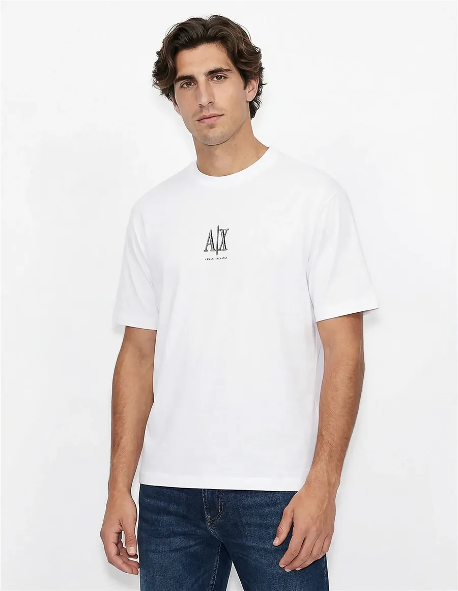 T‑shirt uomo Regular panna