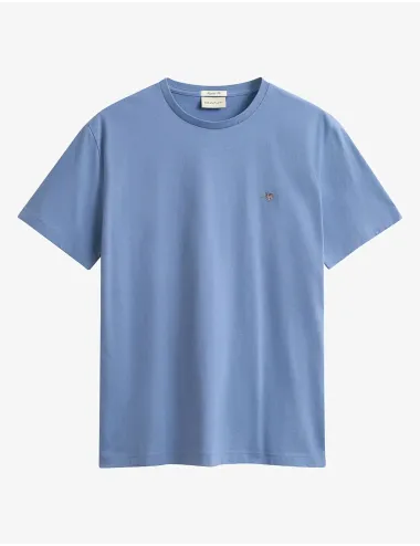 T-shirt uomo Shield azzurro