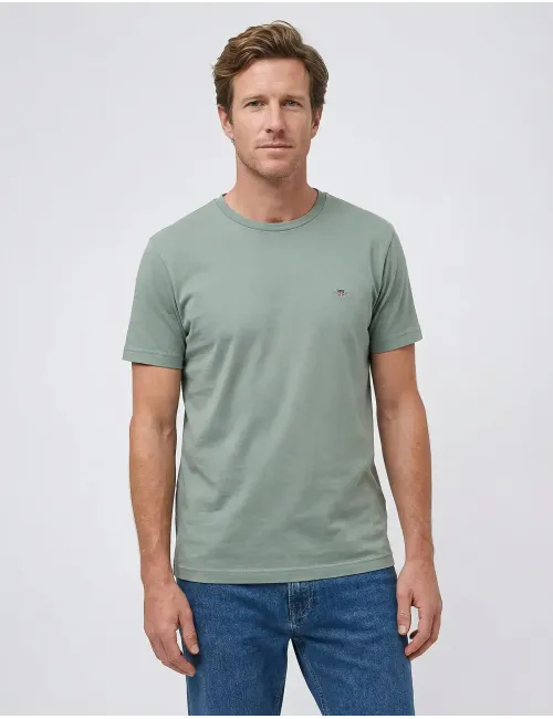 T-shirt uomo Shield verde