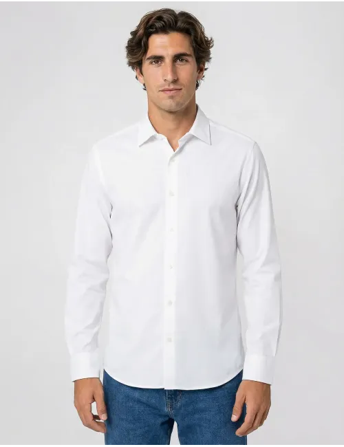 Camicia uomo bianco